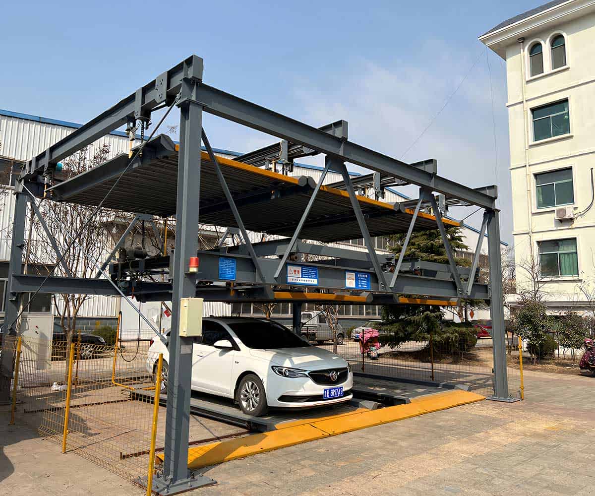 家用立体车位停车与取车教程